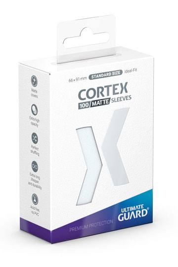 Ultimate Guard Cortex Sleeves Standard Size Matte Transparent